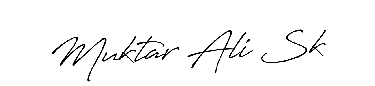 Also You can easily find your signature by using the search form. We will create Muktar Ali Sk name handwritten signature images for you free of cost using Antro_Vectra_Bolder sign style. Muktar Ali Sk signature style 7 images and pictures png