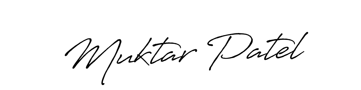 Antro_Vectra_Bolder is a professional signature style that is perfect for those who want to add a touch of class to their signature. It is also a great choice for those who want to make their signature more unique. Get Muktar Patel name to fancy signature for free. Muktar Patel signature style 7 images and pictures png
