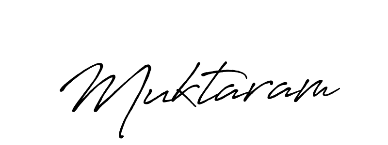 if you are searching for the best signature style for your name Muktaram. so please give up your signature search. here we have designed multiple signature styles  using Antro_Vectra_Bolder. Muktaram signature style 7 images and pictures png