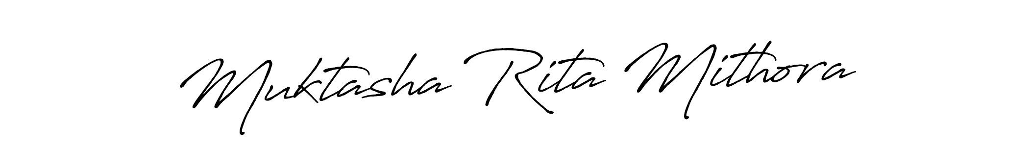 Check out images of Autograph of Muktasha Rita Mithora name. Actor Muktasha Rita Mithora Signature Style. Antro_Vectra_Bolder is a professional sign style online. Muktasha Rita Mithora signature style 7 images and pictures png