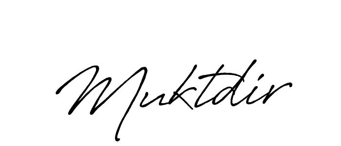 It looks lik you need a new signature style for name Muktdir. Design unique handwritten (Antro_Vectra_Bolder) signature with our free signature maker in just a few clicks. Muktdir signature style 7 images and pictures png