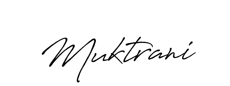 How to Draw Muktrani signature style? Antro_Vectra_Bolder is a latest design signature styles for name Muktrani. Muktrani signature style 7 images and pictures png