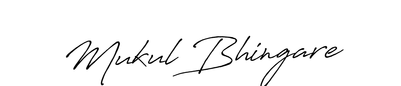 The best way (Antro_Vectra_Bolder) to make a short signature is to pick only two or three words in your name. The name Mukul Bhingare include a total of six letters. For converting this name. Mukul Bhingare signature style 7 images and pictures png