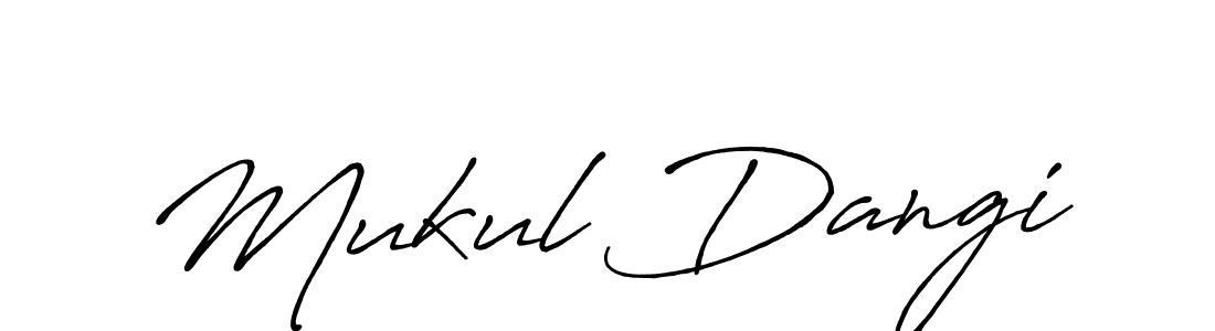 Similarly Antro_Vectra_Bolder is the best handwritten signature design. Signature creator online .You can use it as an online autograph creator for name Mukul Dangi. Mukul Dangi signature style 7 images and pictures png