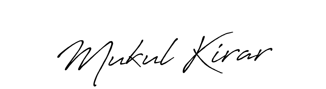 Once you've used our free online signature maker to create your best signature Antro_Vectra_Bolder style, it's time to enjoy all of the benefits that Mukul Kirar name signing documents. Mukul Kirar signature style 7 images and pictures png