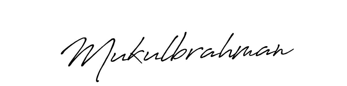 Make a beautiful signature design for name Mukulbrahman. Use this online signature maker to create a handwritten signature for free. Mukulbrahman signature style 7 images and pictures png