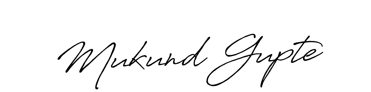 Best and Professional Signature Style for Mukund Gupte. Antro_Vectra_Bolder Best Signature Style Collection. Mukund Gupte signature style 7 images and pictures png