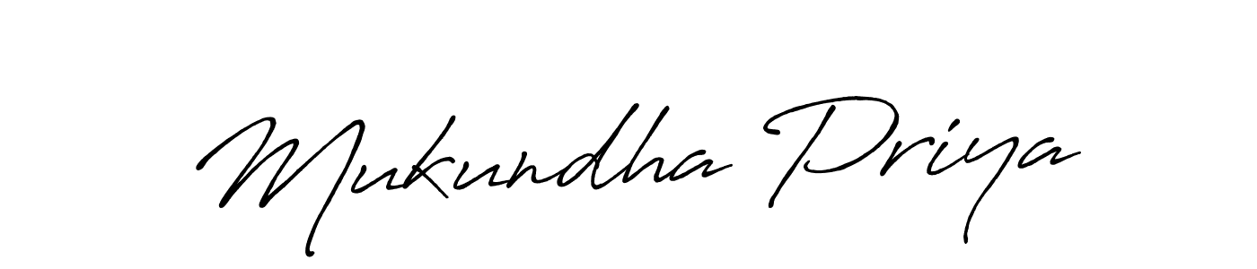 if you are searching for the best signature style for your name Mukundha Priya. so please give up your signature search. here we have designed multiple signature styles  using Antro_Vectra_Bolder. Mukundha Priya signature style 7 images and pictures png