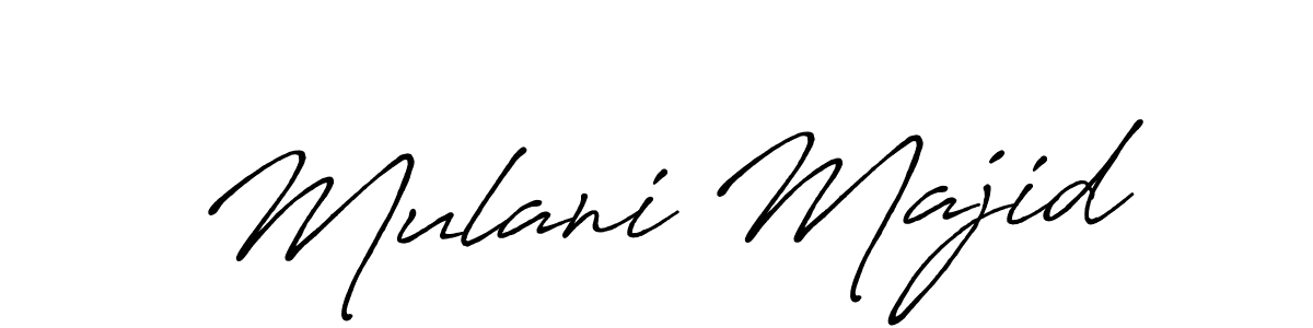 How to Draw Mulani Majid signature style? Antro_Vectra_Bolder is a latest design signature styles for name Mulani Majid. Mulani Majid signature style 7 images and pictures png