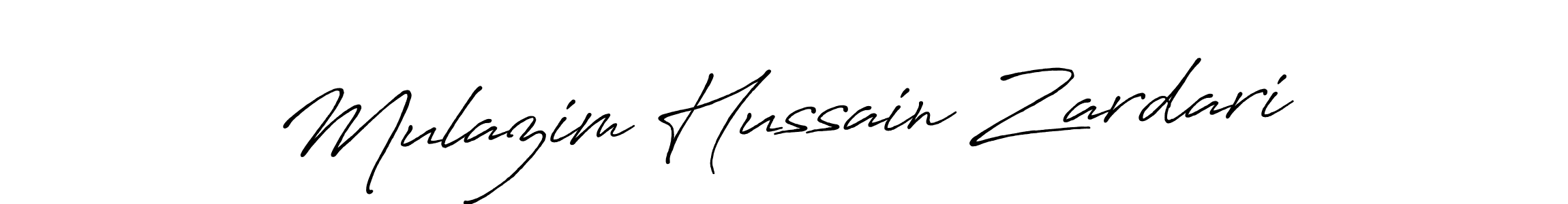 Also we have Mulazim Hussain Zardari name is the best signature style. Create professional handwritten signature collection using Antro_Vectra_Bolder autograph style. Mulazim Hussain Zardari signature style 7 images and pictures png