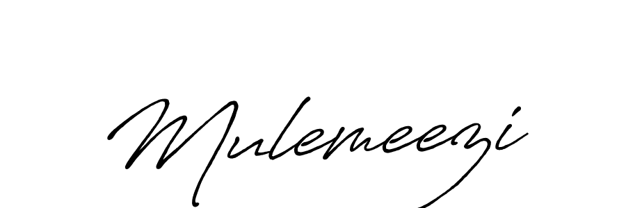 Also You can easily find your signature by using the search form. We will create Mulemeezi name handwritten signature images for you free of cost using Antro_Vectra_Bolder sign style. Mulemeezi signature style 7 images and pictures png