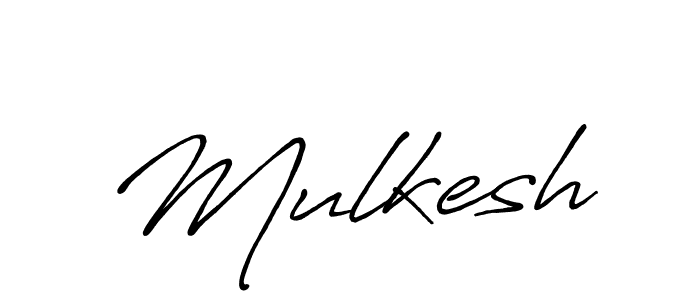 Create a beautiful signature design for name Mulkesh. With this signature (Antro_Vectra_Bolder) fonts, you can make a handwritten signature for free. Mulkesh signature style 7 images and pictures png