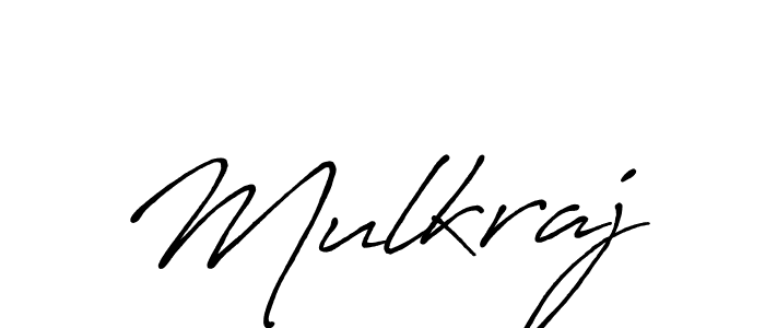 Design your own signature with our free online signature maker. With this signature software, you can create a handwritten (Antro_Vectra_Bolder) signature for name Mulkraj. Mulkraj signature style 7 images and pictures png