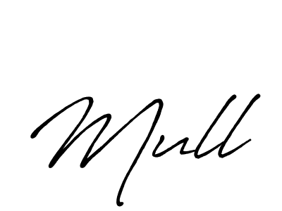 Use a signature maker to create a handwritten signature online. With this signature software, you can design (Antro_Vectra_Bolder) your own signature for name Mull. Mull signature style 7 images and pictures png