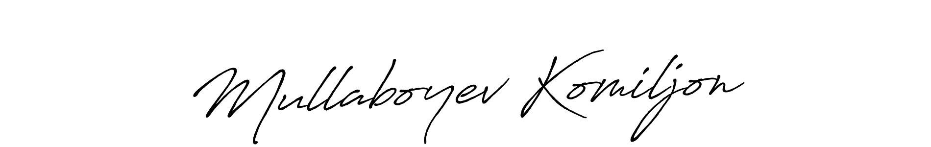 Check out images of Autograph of Mullaboyev Komiljon name. Actor Mullaboyev Komiljon Signature Style. Antro_Vectra_Bolder is a professional sign style online. Mullaboyev Komiljon signature style 7 images and pictures png