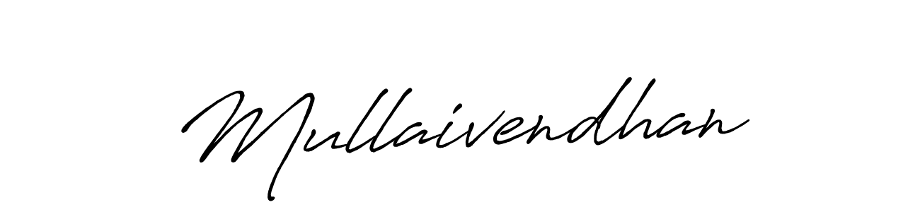 How to make Mullaivendhan signature? Antro_Vectra_Bolder is a professional autograph style. Create handwritten signature for Mullaivendhan name. Mullaivendhan signature style 7 images and pictures png