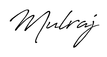 Create a beautiful signature design for name Mulraj. With this signature (Antro_Vectra_Bolder) fonts, you can make a handwritten signature for free. Mulraj signature style 7 images and pictures png