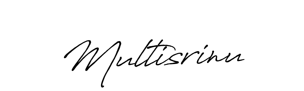 Use a signature maker to create a handwritten signature online. With this signature software, you can design (Antro_Vectra_Bolder) your own signature for name Multisrinu. Multisrinu signature style 7 images and pictures png