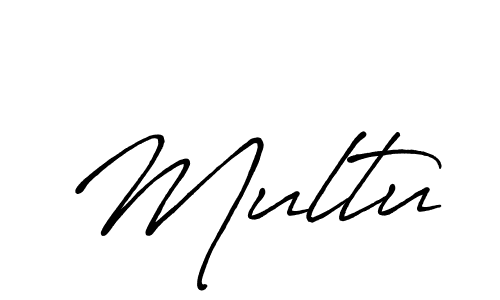 Multu stylish signature style. Best Handwritten Sign (Antro_Vectra_Bolder) for my name. Handwritten Signature Collection Ideas for my name Multu. Multu signature style 7 images and pictures png