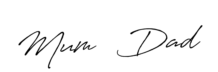 Check out images of Autograph of Mum   Dad name. Actor Mum   Dad Signature Style. Antro_Vectra_Bolder is a professional sign style online. Mum   Dad signature style 7 images and pictures png