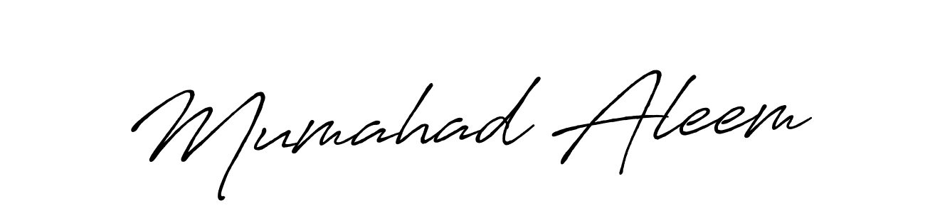 Similarly Antro_Vectra_Bolder is the best handwritten signature design. Signature creator online .You can use it as an online autograph creator for name Mumahad Aleem. Mumahad Aleem signature style 7 images and pictures png