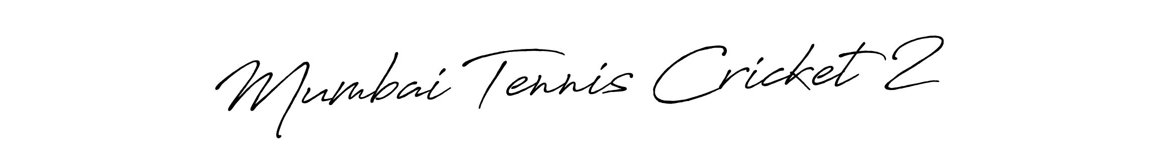 Create a beautiful signature design for name Mumbai Tennis Cricket 2. With this signature (Antro_Vectra_Bolder) fonts, you can make a handwritten signature for free. Mumbai Tennis Cricket 2 signature style 7 images and pictures png