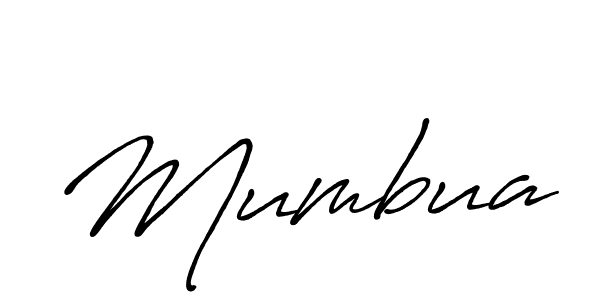 Mumbua stylish signature style. Best Handwritten Sign (Antro_Vectra_Bolder) for my name. Handwritten Signature Collection Ideas for my name Mumbua. Mumbua signature style 7 images and pictures png