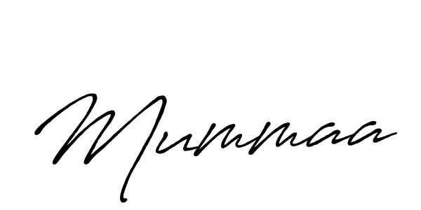 Mummaa stylish signature style. Best Handwritten Sign (Antro_Vectra_Bolder) for my name. Handwritten Signature Collection Ideas for my name Mummaa. Mummaa signature style 7 images and pictures png