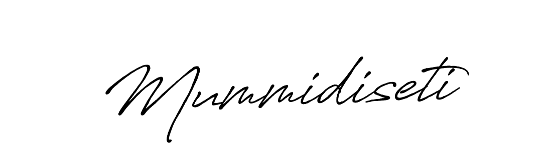The best way (Antro_Vectra_Bolder) to make a short signature is to pick only two or three words in your name. The name Mummidiseti include a total of six letters. For converting this name. Mummidiseti signature style 7 images and pictures png