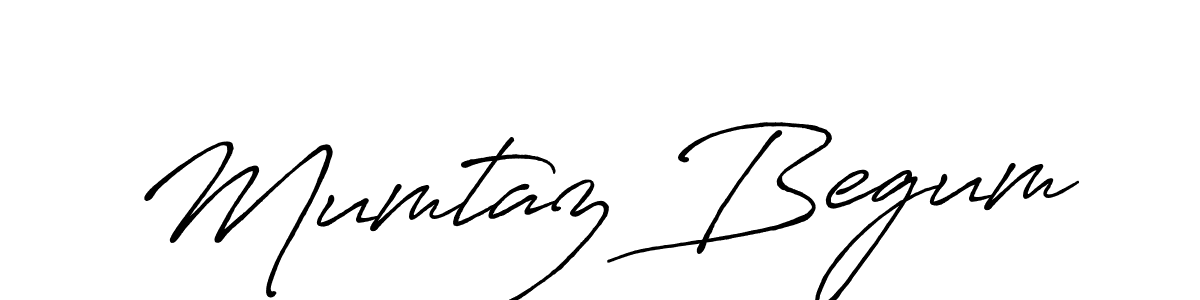 Mumtaz Begum stylish signature style. Best Handwritten Sign (Antro_Vectra_Bolder) for my name. Handwritten Signature Collection Ideas for my name Mumtaz Begum. Mumtaz Begum signature style 7 images and pictures png