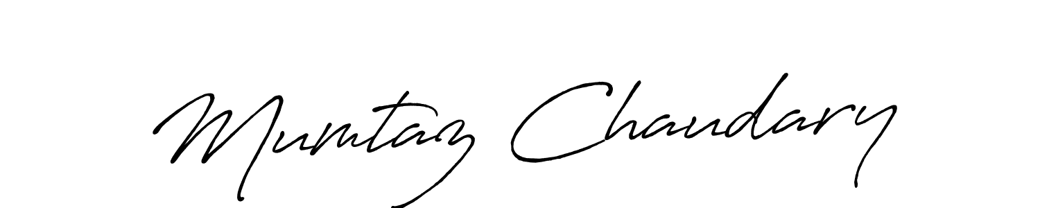 Also we have Mumtaz Chaudary name is the best signature style. Create professional handwritten signature collection using Antro_Vectra_Bolder autograph style. Mumtaz Chaudary signature style 7 images and pictures png