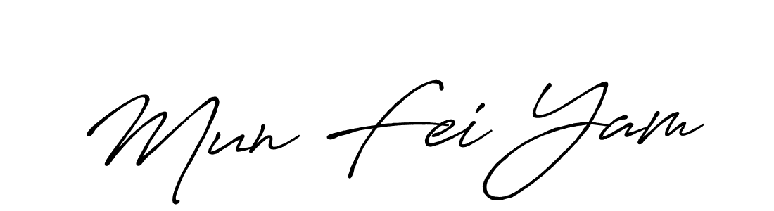 See photos of Mun Fei Yam official signature by Spectra . Check more albums & portfolios. Read reviews & check more about Antro_Vectra_Bolder font. Mun Fei Yam signature style 7 images and pictures png