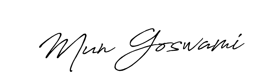 This is the best signature style for the Mun Goswami name. Also you like these signature font (Antro_Vectra_Bolder). Mix name signature. Mun Goswami signature style 7 images and pictures png