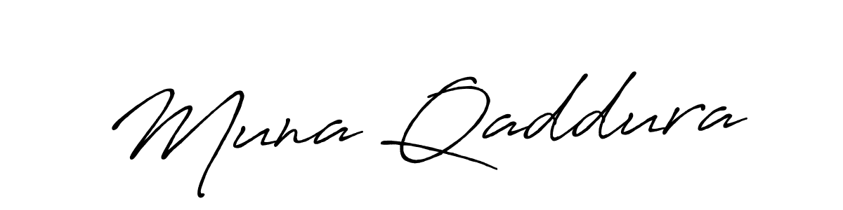 It looks lik you need a new signature style for name Muna Qaddura. Design unique handwritten (Antro_Vectra_Bolder) signature with our free signature maker in just a few clicks. Muna Qaddura signature style 7 images and pictures png