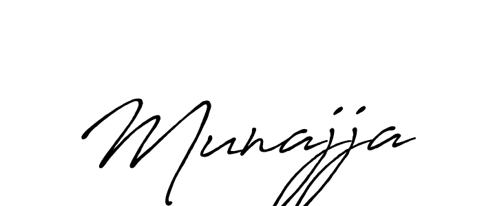 Once you've used our free online signature maker to create your best signature Antro_Vectra_Bolder style, it's time to enjoy all of the benefits that Munajja name signing documents. Munajja signature style 7 images and pictures png