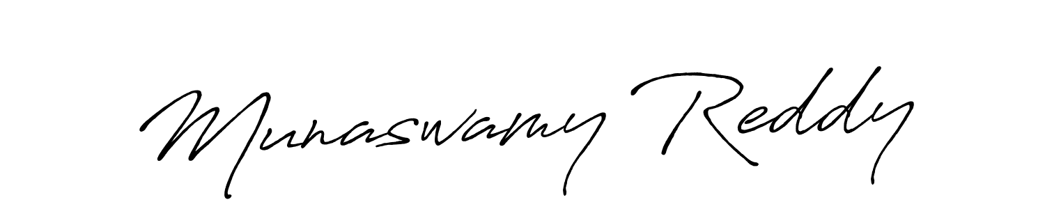 Make a beautiful signature design for name Munaswamy Reddy. Use this online signature maker to create a handwritten signature for free. Munaswamy Reddy signature style 7 images and pictures png