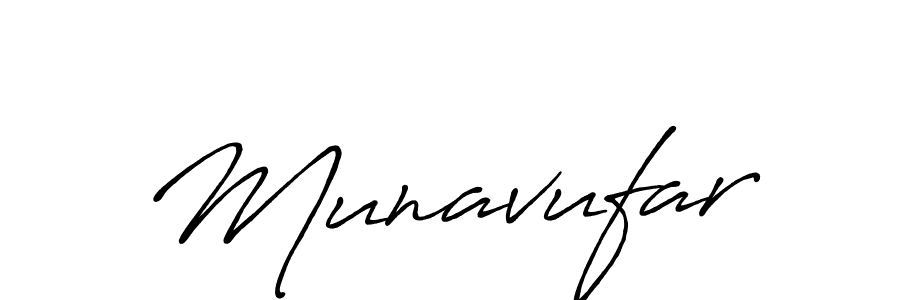 Create a beautiful signature design for name Munavufar. With this signature (Antro_Vectra_Bolder) fonts, you can make a handwritten signature for free. Munavufar signature style 7 images and pictures png