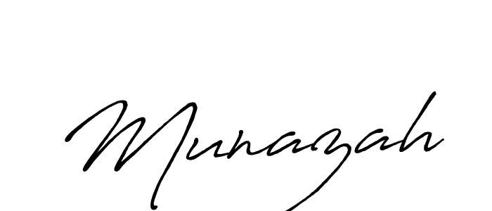 The best way (Antro_Vectra_Bolder) to make a short signature is to pick only two or three words in your name. The name Munazah include a total of six letters. For converting this name. Munazah signature style 7 images and pictures png