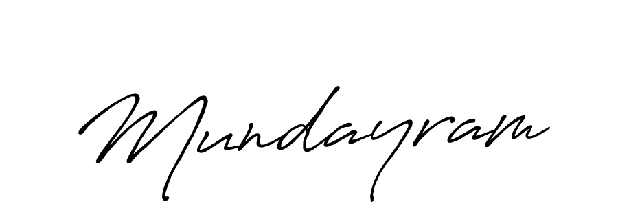 It looks lik you need a new signature style for name Mundayram. Design unique handwritten (Antro_Vectra_Bolder) signature with our free signature maker in just a few clicks. Mundayram signature style 7 images and pictures png