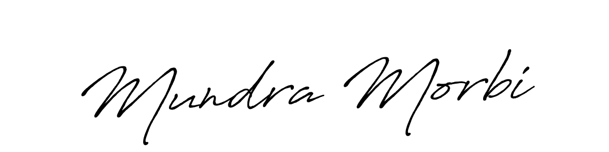 Also You can easily find your signature by using the search form. We will create Mundra Morbi name handwritten signature images for you free of cost using Antro_Vectra_Bolder sign style. Mundra Morbi signature style 7 images and pictures png