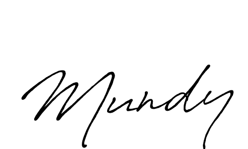 It looks lik you need a new signature style for name Mundy. Design unique handwritten (Antro_Vectra_Bolder) signature with our free signature maker in just a few clicks. Mundy signature style 7 images and pictures png