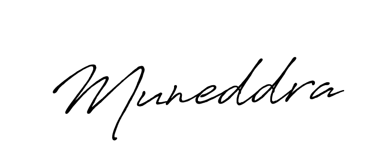 How to make Muneddra signature? Antro_Vectra_Bolder is a professional autograph style. Create handwritten signature for Muneddra name. Muneddra signature style 7 images and pictures png