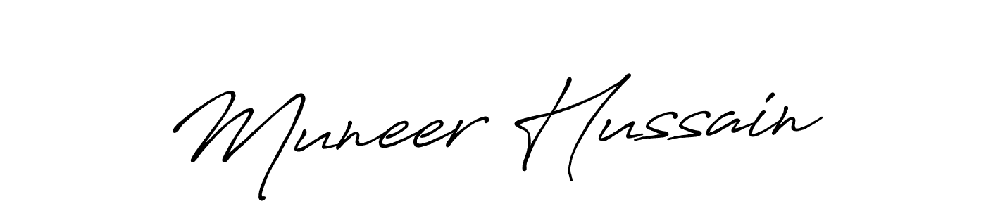 This is the best signature style for the Muneer Hussain name. Also you like these signature font (Antro_Vectra_Bolder). Mix name signature. Muneer Hussain signature style 7 images and pictures png