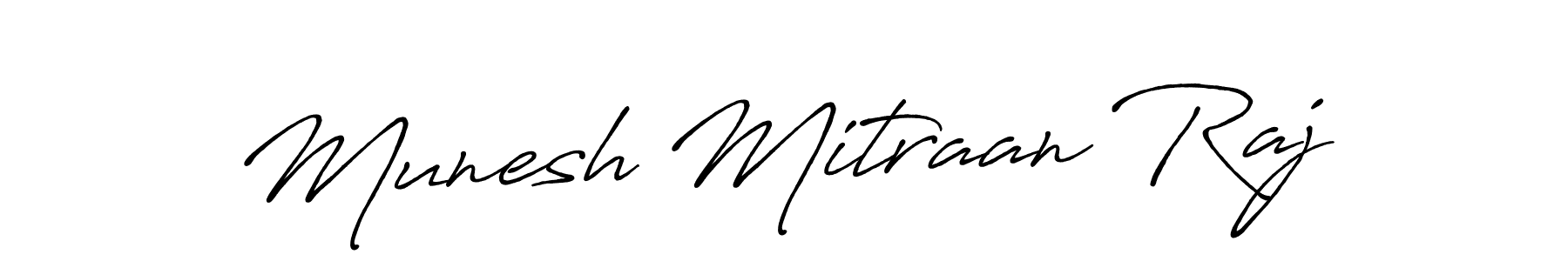 It looks lik you need a new signature style for name Munesh Mitraan Raj. Design unique handwritten (Antro_Vectra_Bolder) signature with our free signature maker in just a few clicks. Munesh Mitraan Raj signature style 7 images and pictures png