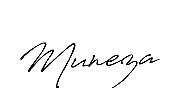 Once you've used our free online signature maker to create your best signature Antro_Vectra_Bolder style, it's time to enjoy all of the benefits that Muneza name signing documents. Muneza signature style 7 images and pictures png