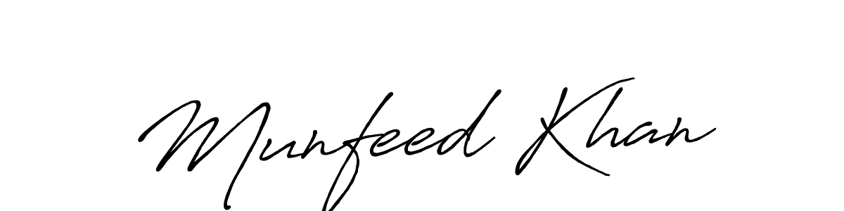 if you are searching for the best signature style for your name Munfeed Khan. so please give up your signature search. here we have designed multiple signature styles  using Antro_Vectra_Bolder. Munfeed Khan signature style 7 images and pictures png