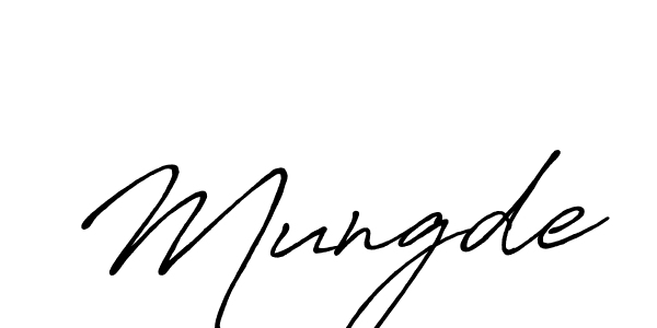 Make a beautiful signature design for name Mungde. Use this online signature maker to create a handwritten signature for free. Mungde signature style 7 images and pictures png