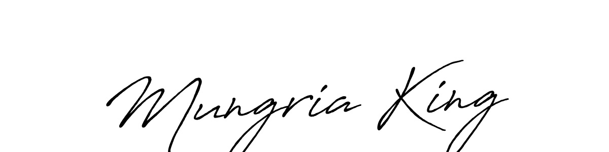 Here are the top 10 professional signature styles for the name Mungria King. These are the best autograph styles you can use for your name. Mungria King signature style 7 images and pictures png