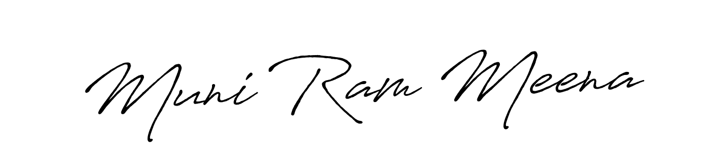 Similarly Antro_Vectra_Bolder is the best handwritten signature design. Signature creator online .You can use it as an online autograph creator for name Muni Ram Meena. Muni Ram Meena signature style 7 images and pictures png