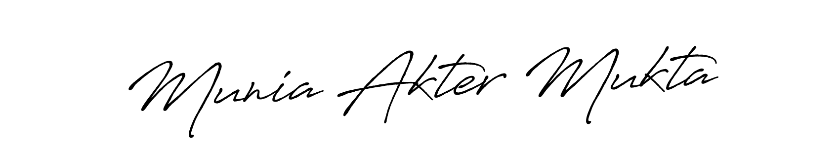 if you are searching for the best signature style for your name Munia Akter Mukta. so please give up your signature search. here we have designed multiple signature styles  using Antro_Vectra_Bolder. Munia Akter Mukta signature style 7 images and pictures png